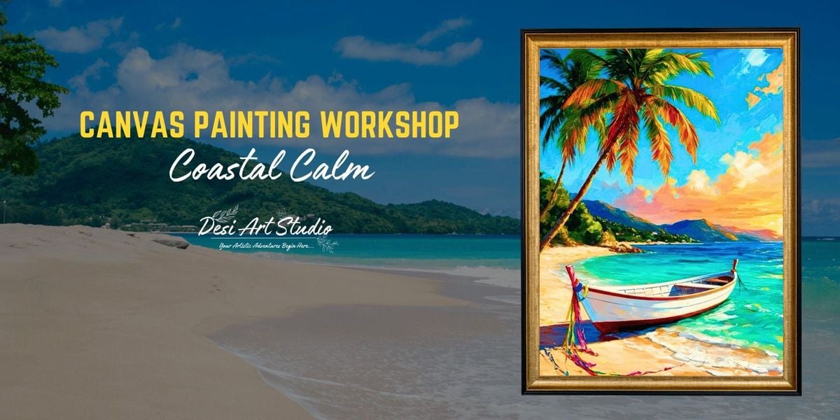 Canvas Painting Workshop - Desi Art Studio, 27 July | Event in Kolkata | AllEvents
