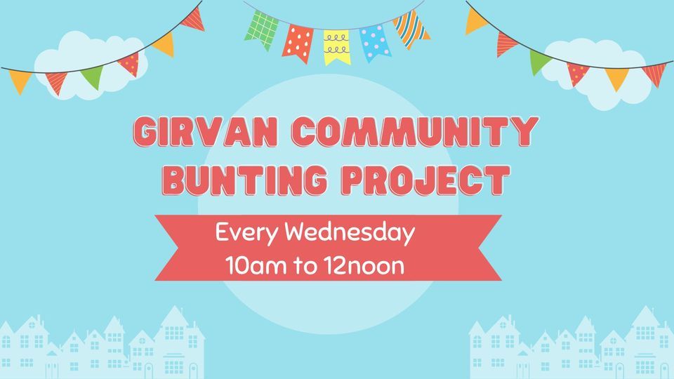 Girvan Community Bunting Project at Girvan Library, Girvan Library