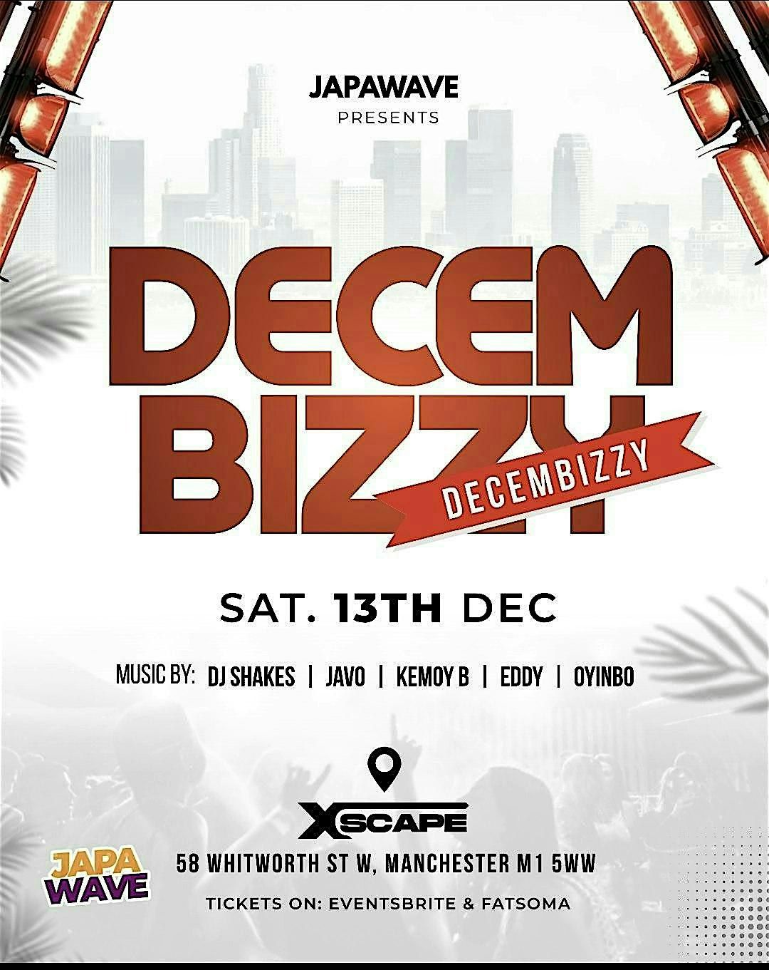 DECEMBIZZY, 13 December | Event in Manchester | AllEvents