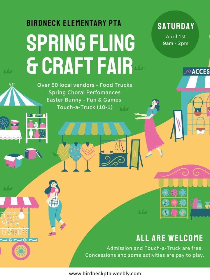 Birdneck Elementary PTA Spring Fling Craft Fair Birdneck Elementary birdneck-elementary-pta-spring-fling-craft-fair-birdneck-elementary