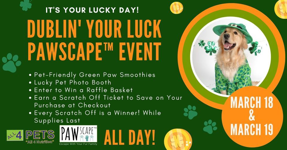 Dublin Your Luck ??? , All 4 Pets Avalon Park, Azalea Park, 18 March