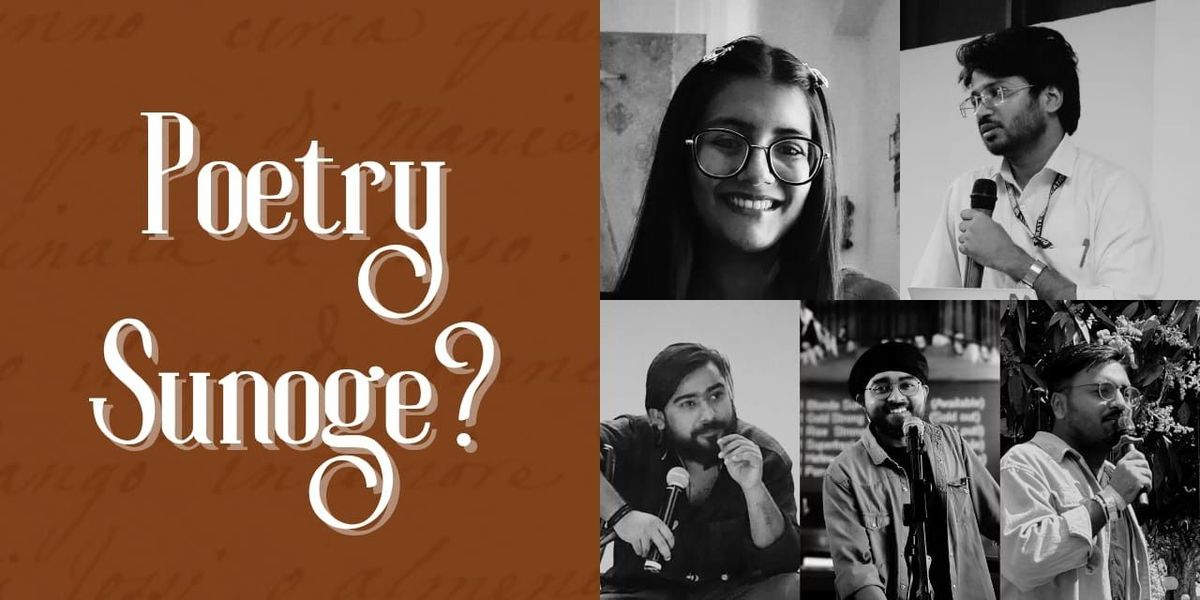 Poetry Sunoge ?, 8 June | Event in New Delhi | AllEvents