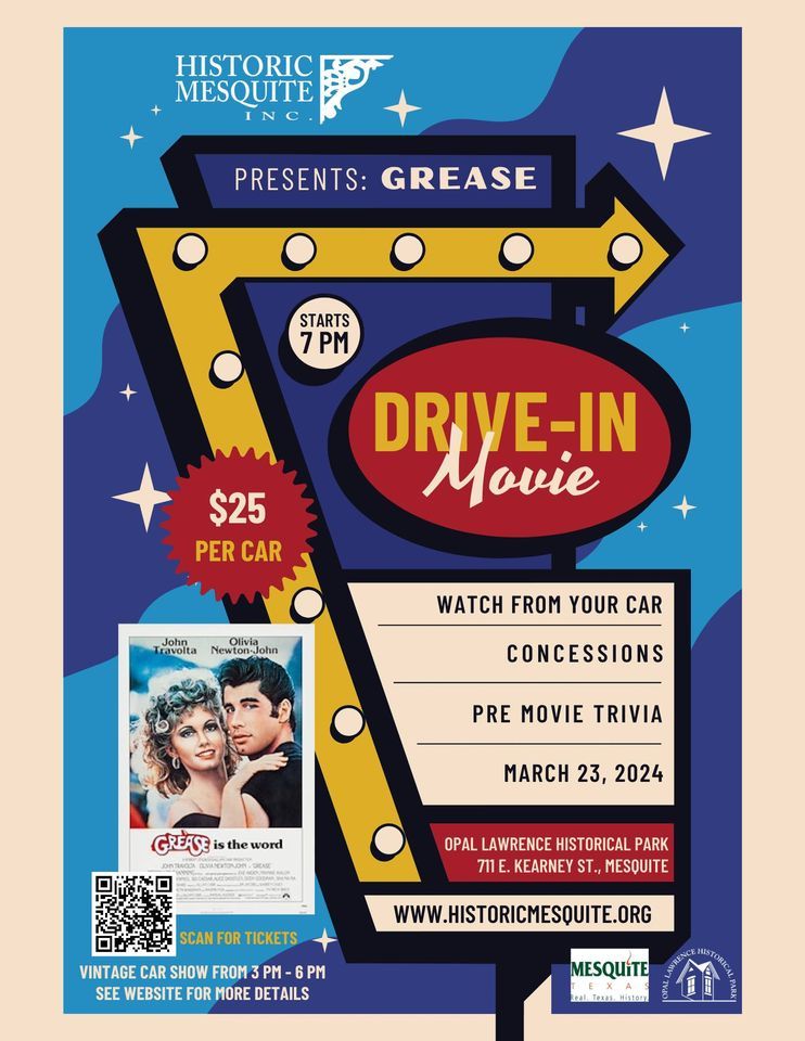 Drivein Movie at Opal Lawrence Historical Park, Opal Lawrence