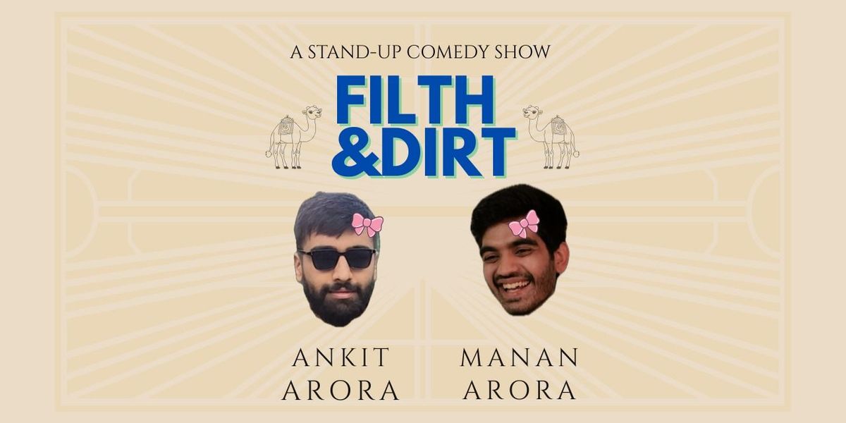 Filth & Dirt : A Stand-Up Comedy Show, 9 August | Event in Pune | AllEvents