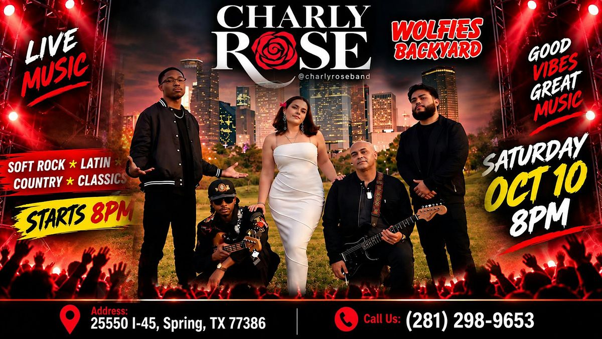 Charly Rose Live at Wolfies Backyard, Wolfies Restaurants & Sports Bar ...