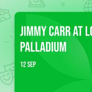 Jimmy Carr at London Palladium