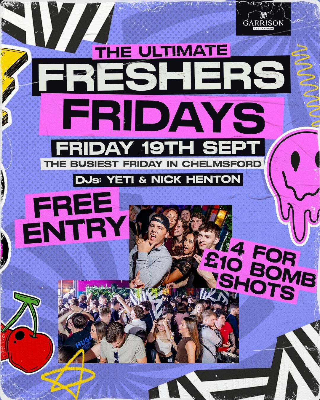 The Ultimate Freshers Friday!, 19 September | Event in Chelmsford | AllEvents