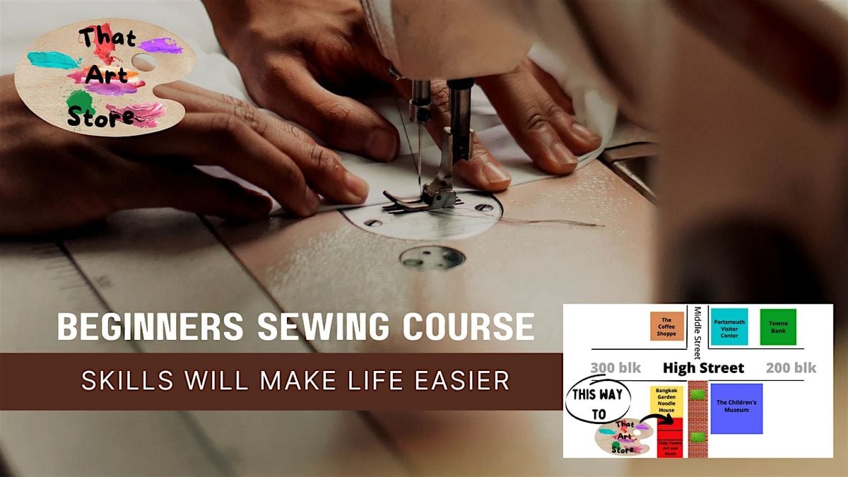 Sewing (beginner) Learn your machine, 3 December | Event in Portsmouth | AllEvents