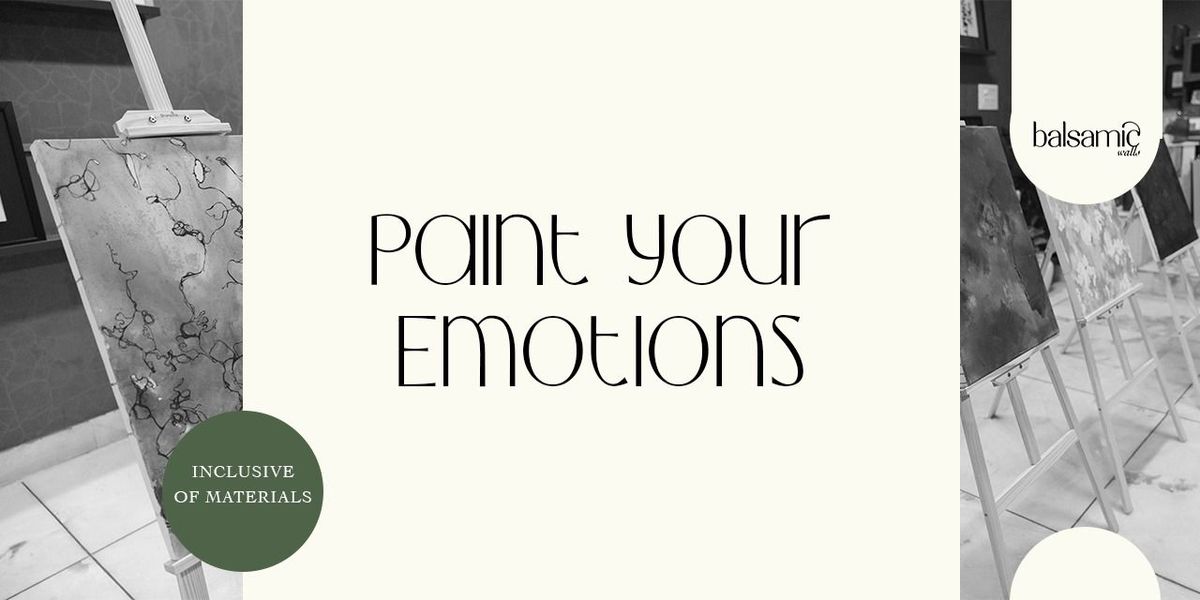 PAINT YOUR EMOTIONS, 24 May | Event in Bangalore | AllEvents