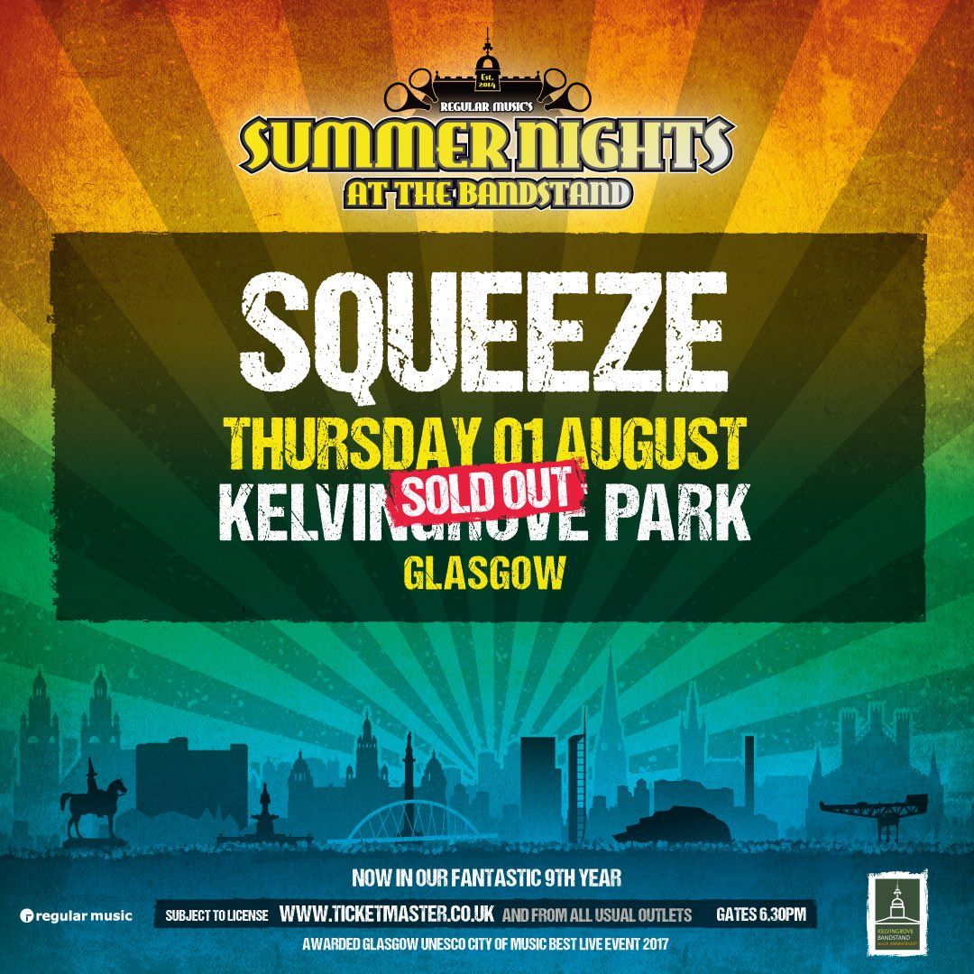 Summer Nights - Squeeze at Caldicot Castle, 3 August | Event in Caldicot | AllEvents
