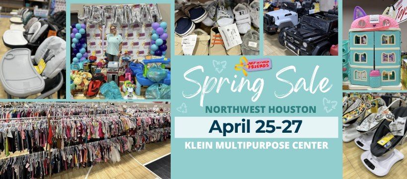 HUGE Kids Spring Consignment Pop-Up Sale - Just Between Friends ...