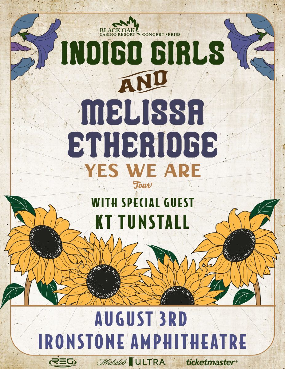 Melissa Etheridge and Indigo Girls at Constellation Brands Performing Arts Center, 27 August | Event in Canandaigua