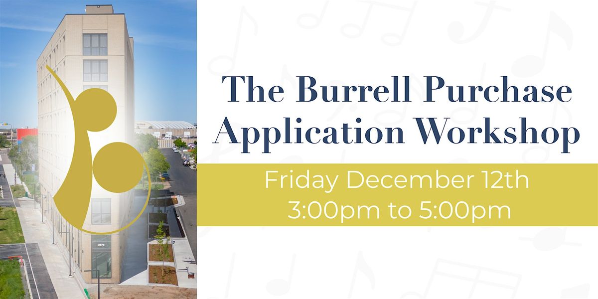 The Burrell Purchase Application Workshop, 12 December | Event in Denver | AllEvents