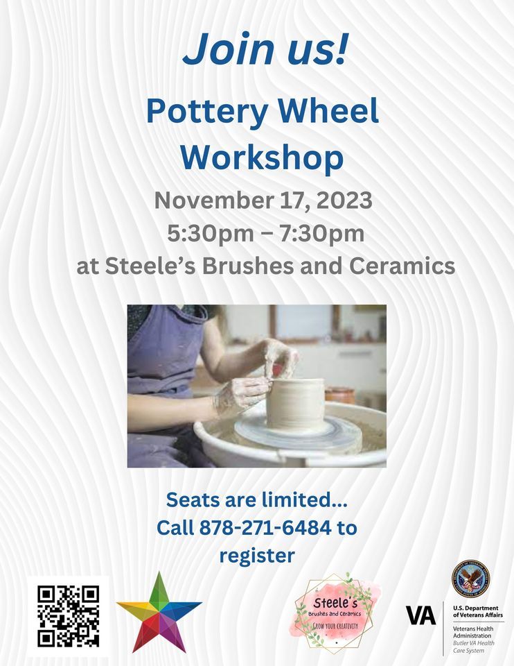 Pottery Wheel Steele's Brushes and Ceramics, Herman, November