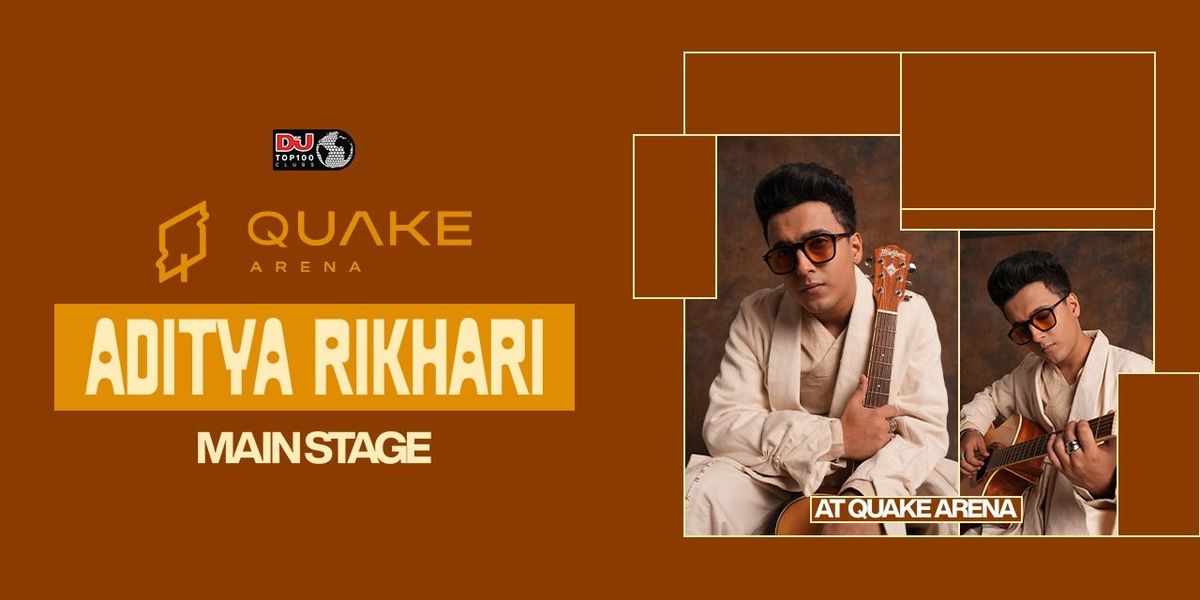 Ft. Aditya Rikhari Live At Quake Arena, 12 December | Event in Hyderabad | AllEvents