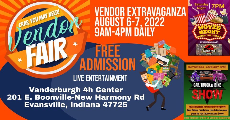 2025 Vendor Extravaganza at the Vanderburgh 4H Center, Vanderburgh 4H