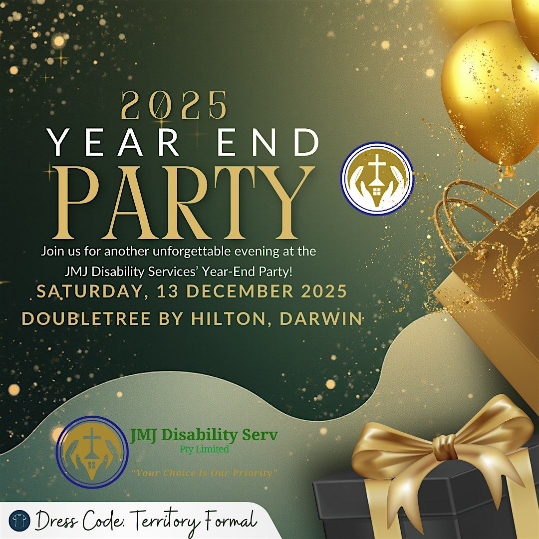 JMJ Year-End Party 2025, 13 December | Event in Darwin City | AllEvents