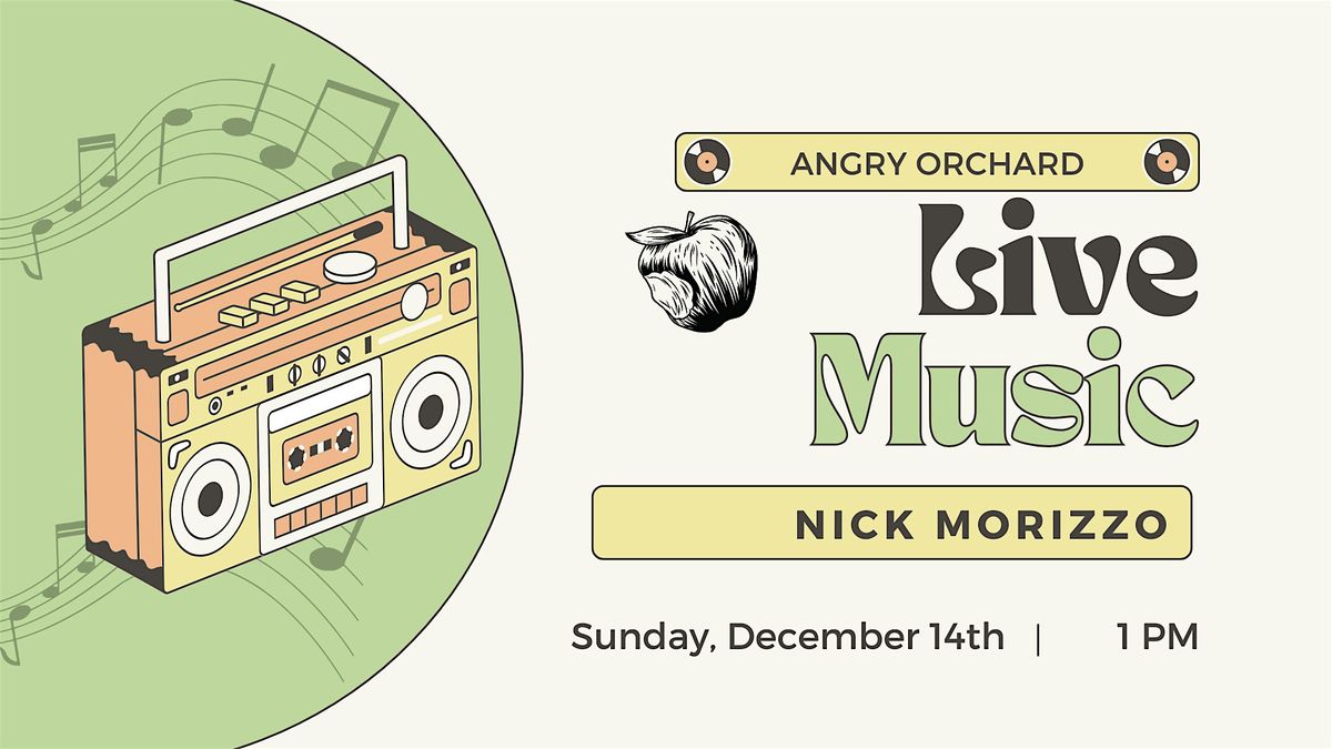 Live Music with Nick Morizzo, 14 December | Event in Walden | AllEvents