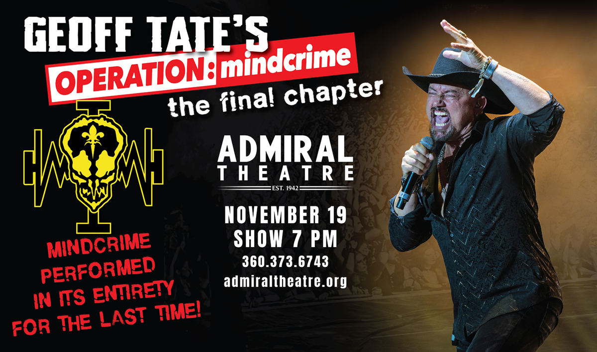 Operation: Mindcrime, 21 November | Event in Airway Heights | AllEvents