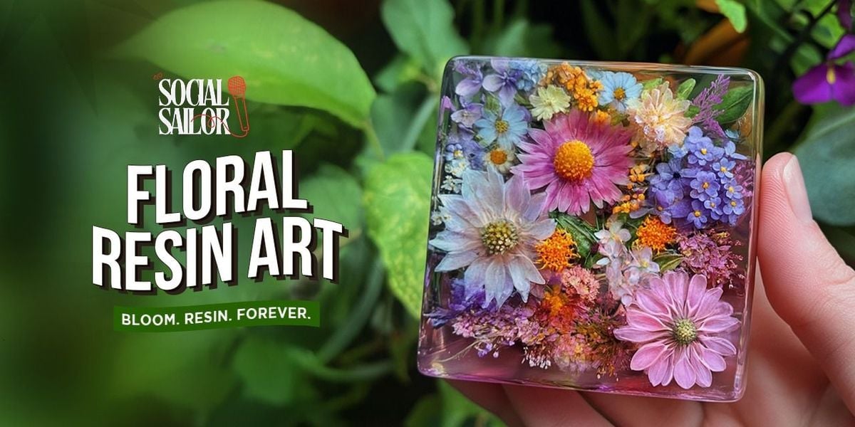 Floral Resin Art Date - Bangalore, 23 August | Event in Bangalore | AllEvents