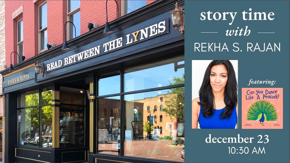 Special story time author event with Rekha S. Rajan, Read Between The ...