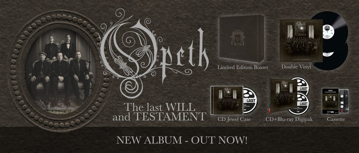Opeth in Mount Lawley, 24 November | Event in Perth | AllEvents