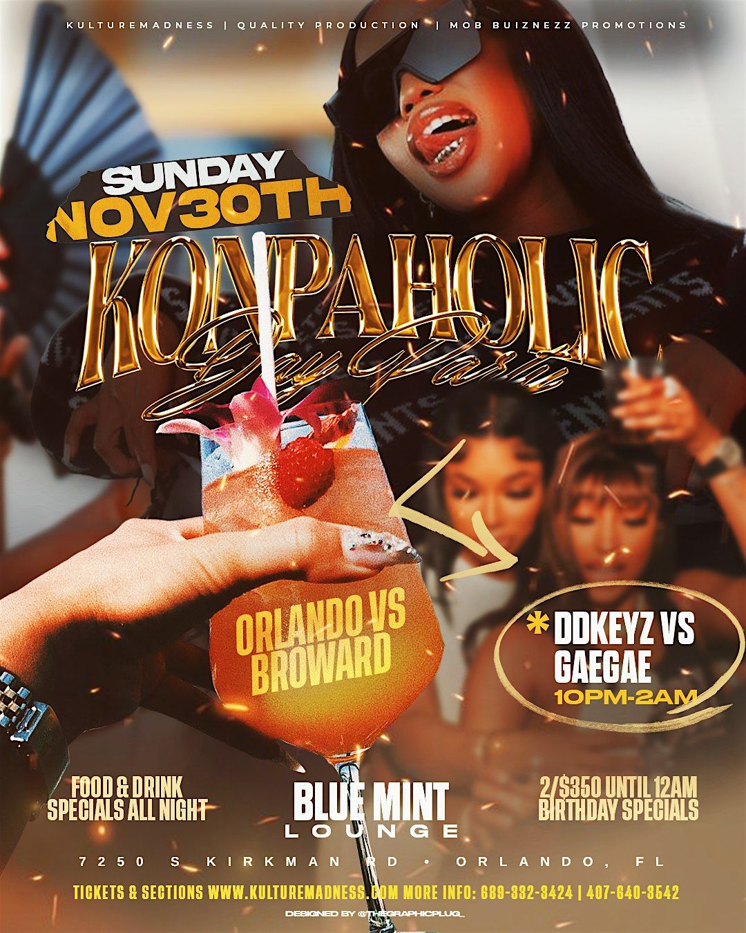 Konpaholics day party ( Orlando vs Broward), 30 November | Event in Orlando | AllEvents