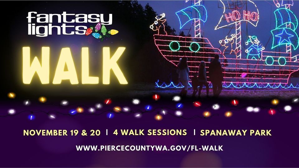 Fantasy Lights Walk, Spanaway Park, 19 November 2025 AllEvents.in