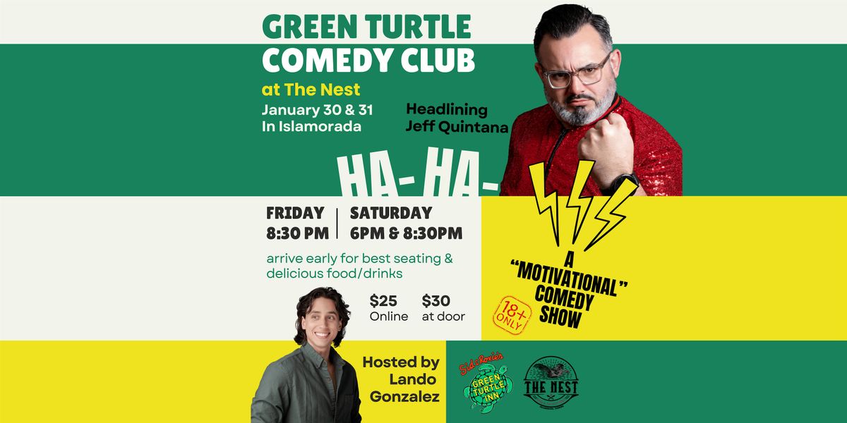 Green Turtle Comedy Club: Live at The Nest