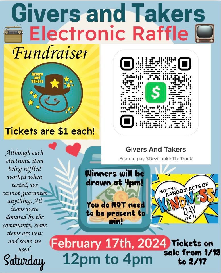 Electronic Raffle, Cleveland, 17 February 2024 | AllEvents.in