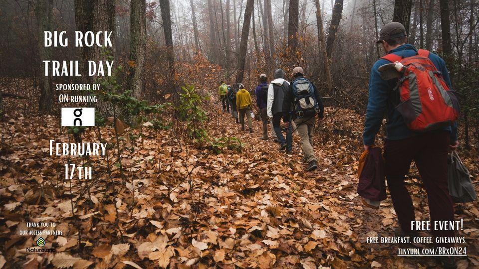 Big Rock Trail Day with ON Running, Big Rock Lake Rd, Pickens, SC 29671