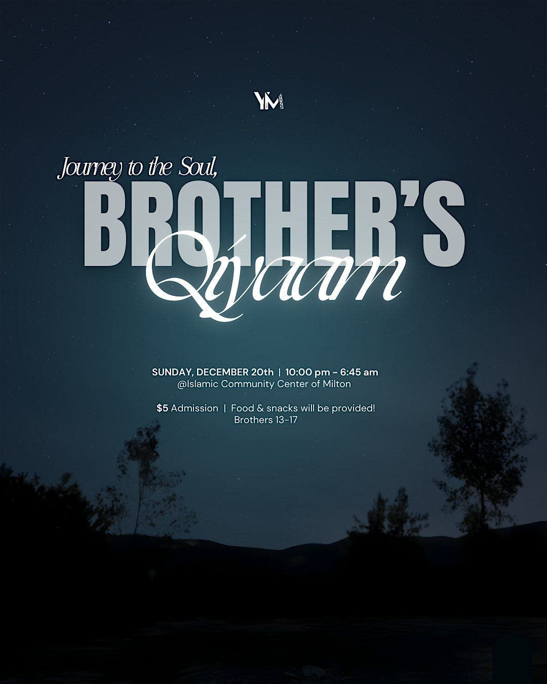 Journey of the Soul Qiyaam Night, 20 December | Event in Milton | AllEvents
