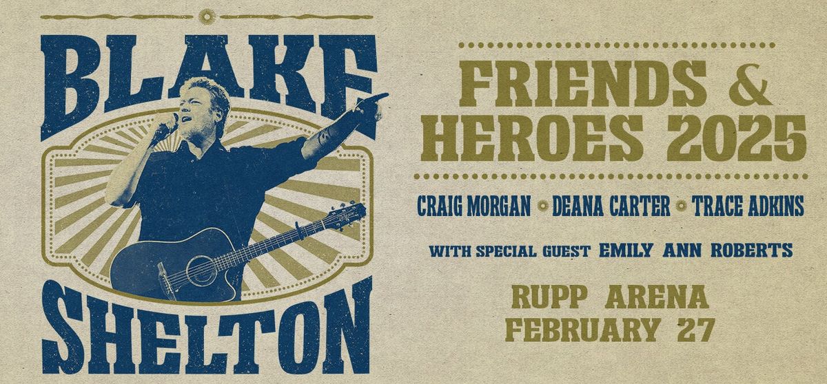 Blake Shelton at Rupp Arena, 9 July | Event in Lexington | AllEvents