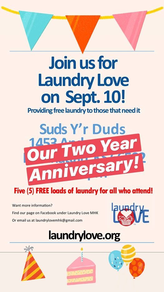 Laundry Love September Two Year Anniversary At Sud S Y R Duds