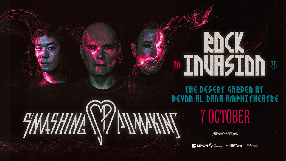 The Smashing Pumpkins at BEYON Al Dana Amphitheatre Desert Garden, 7 October | Event in Awali | AllEvents
