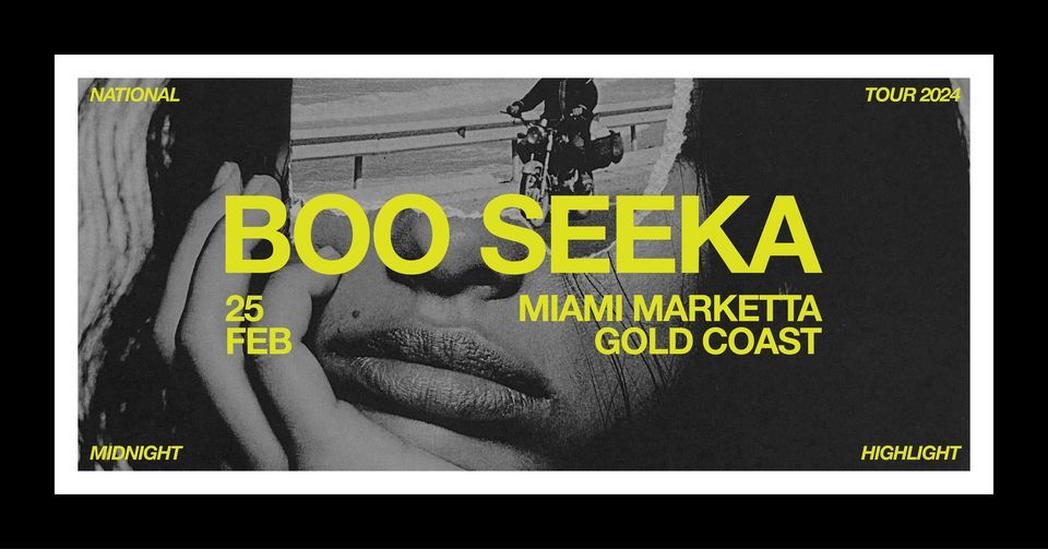 Boo Seeka - Album Tour 2024 | Gold Coast, Miami Marketta, Varsity Lakes ...