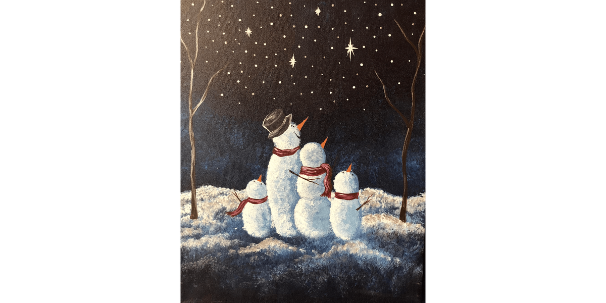 Snowy Stargazing - Paint and Sip in Cincinnati | Classpop!™, 26 December | Event in West Chester | AllEvents