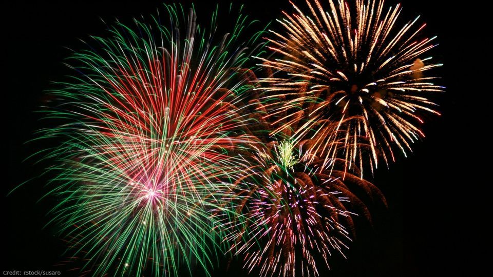 Fireworks *350th Expedition Anniversary *Prairie du Chien, St. Feriole