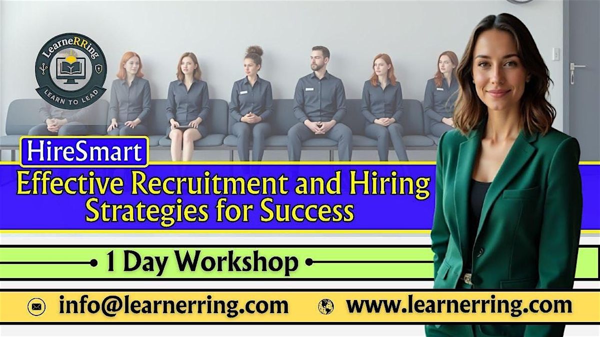 Recruitment Skills 1 Day Workshop | South Fulton, GA | Event in South Fulton | AllEvents