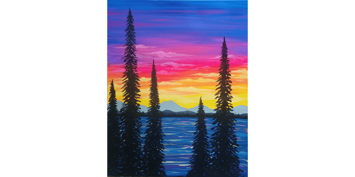 Peaceful Lake - Paint and Sip in Cincinnati | Classpop!™, 16 January | Event in West Chester | AllEvents