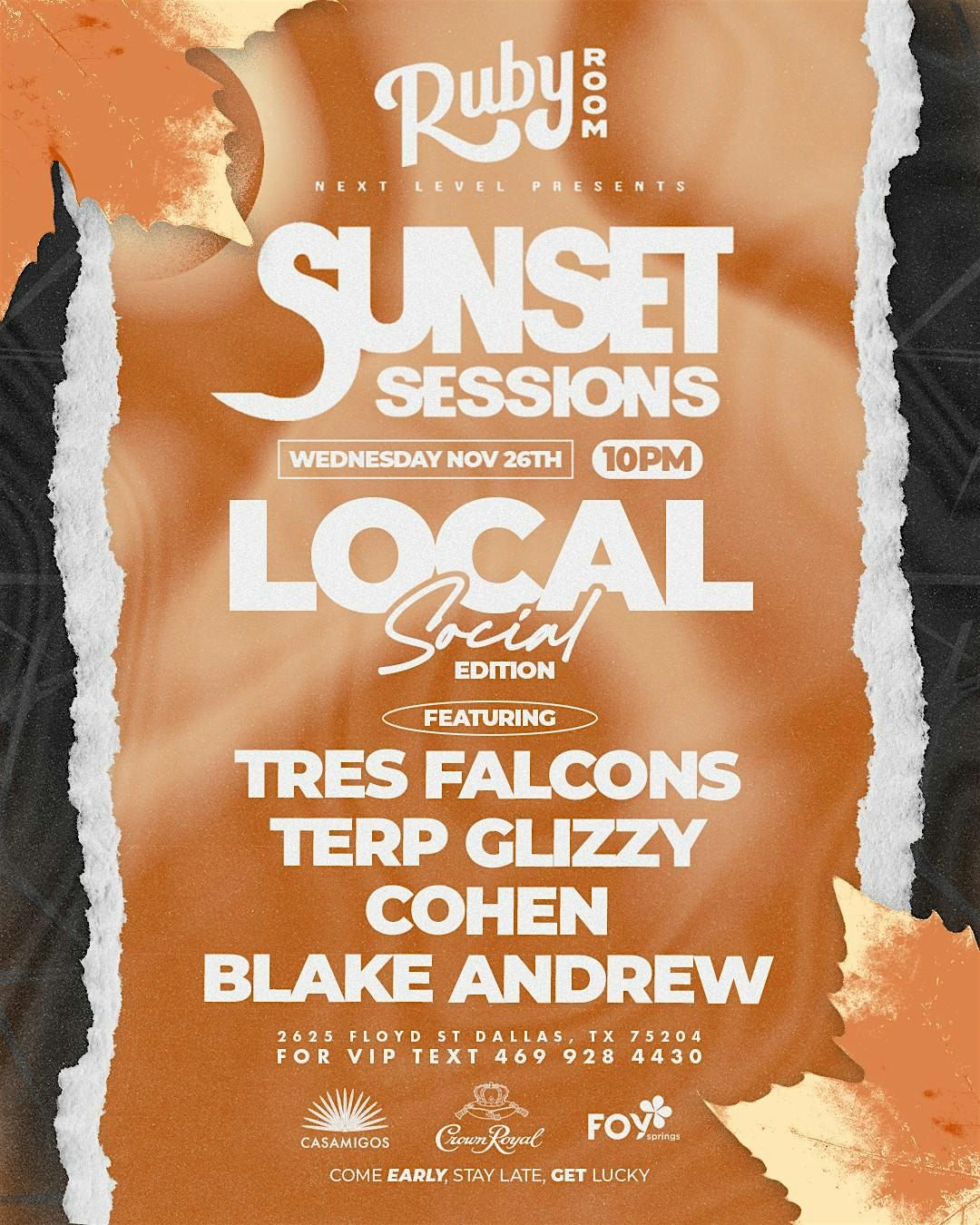 Pop Up Sunset Sessions (Apart of Local Social) 11/26, 26 November | Event in Dallas | AllEvents