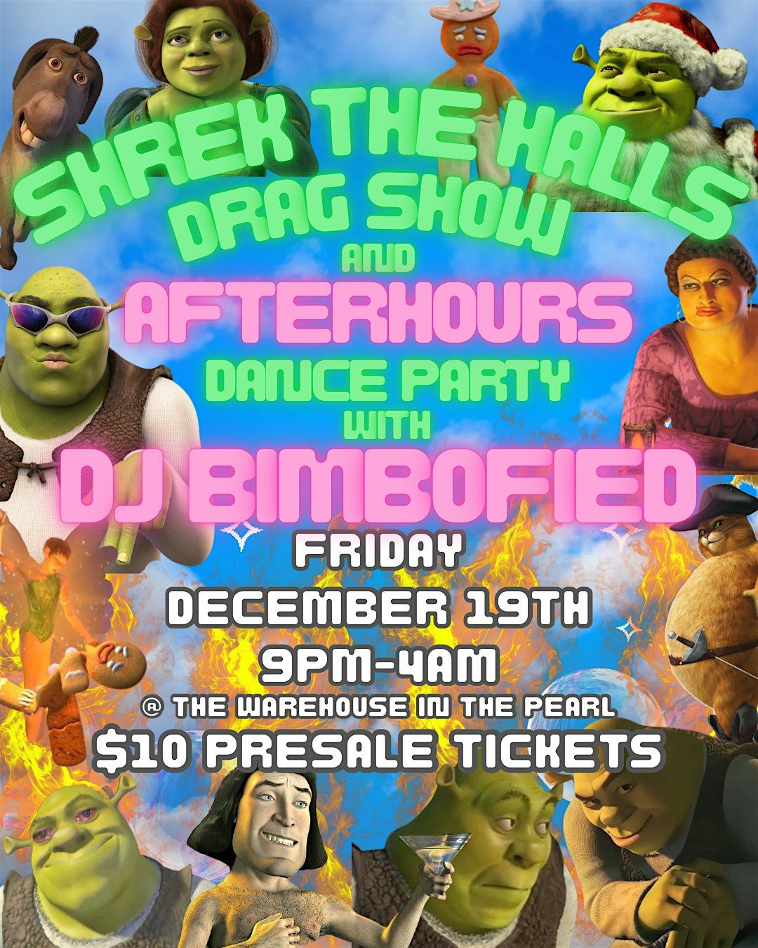 Shrek The Halls Drag Show, Dance Party, & Dress Up, 19 December | Event in Denver | AllEvents