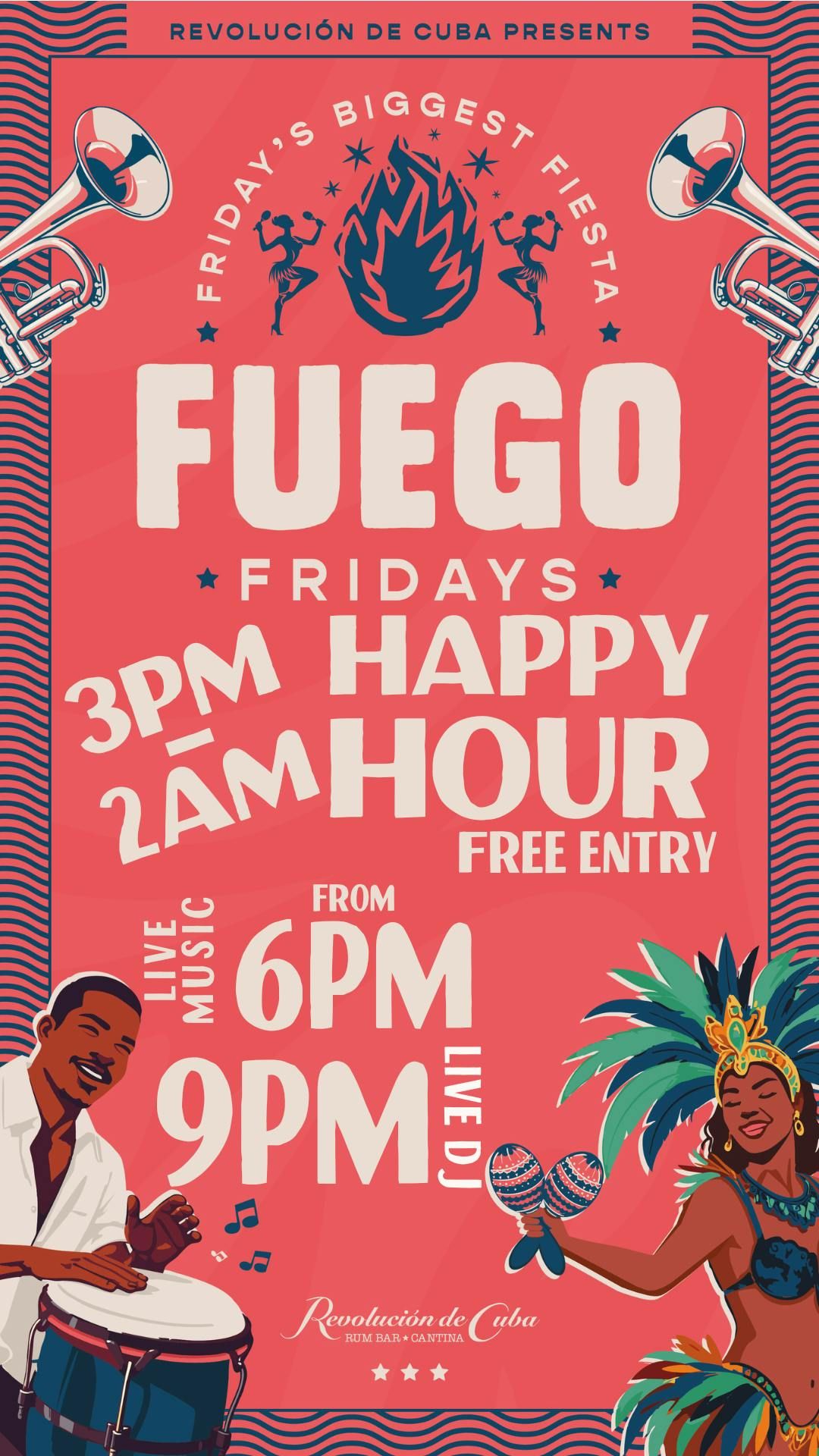 Fuego Fridays, 11 July | Event in Birmingham | AllEvents
