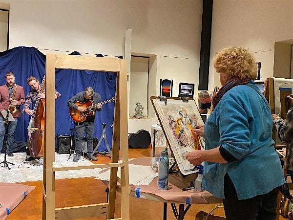 Draw That Jazz! Sip and Sketch, 12 February | Event in Stonington | AllEvents