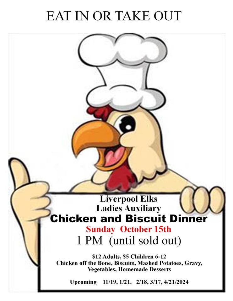 Ladies Auxiliary Chicken & Biscuits, 3730 Cold Springs Rd