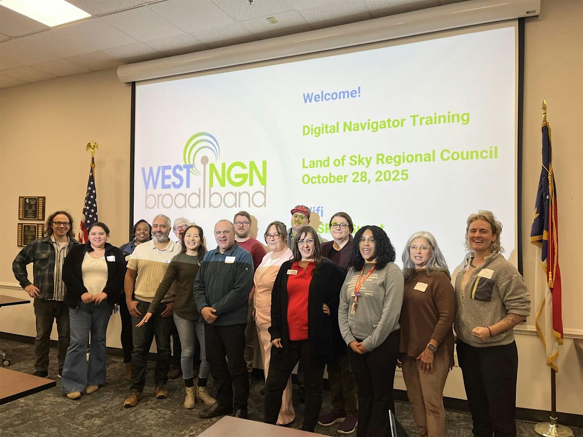 Digital Navigator Training, 27 January | Event in Asheville | AllEvents
