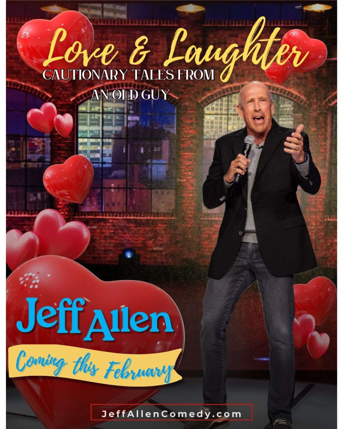 Love & Laughter With Jeff Allen, 7 January | Event in West Nyack | AllEvents