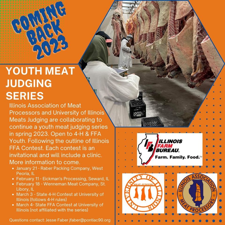 Youth Meats Judging Raber Packing Company, Raber Packing Co., Peoria