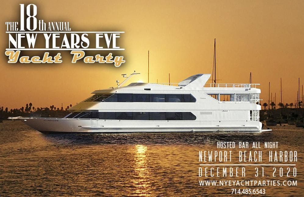 New Years Eve Yacht Party Newport Beach at Ambassador Yacht, Newport
