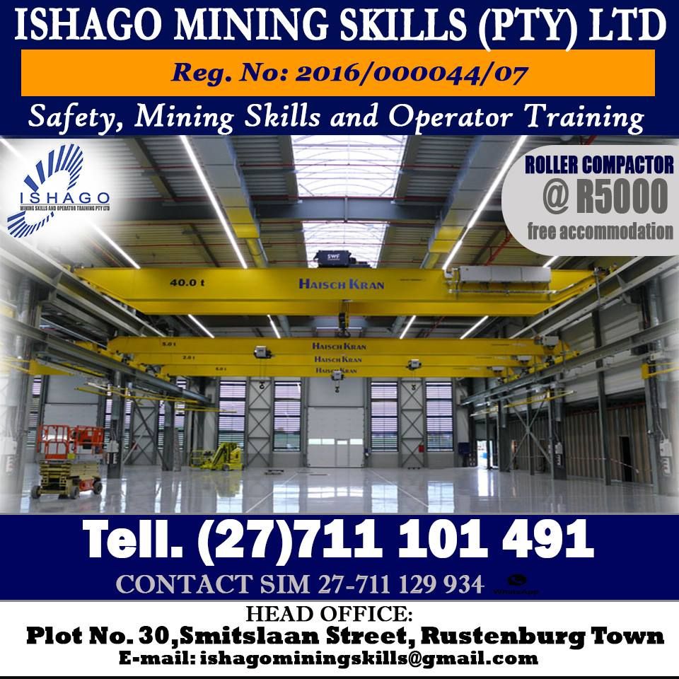Overhead crane training center in rustenburg / lesotho, Rustenburg